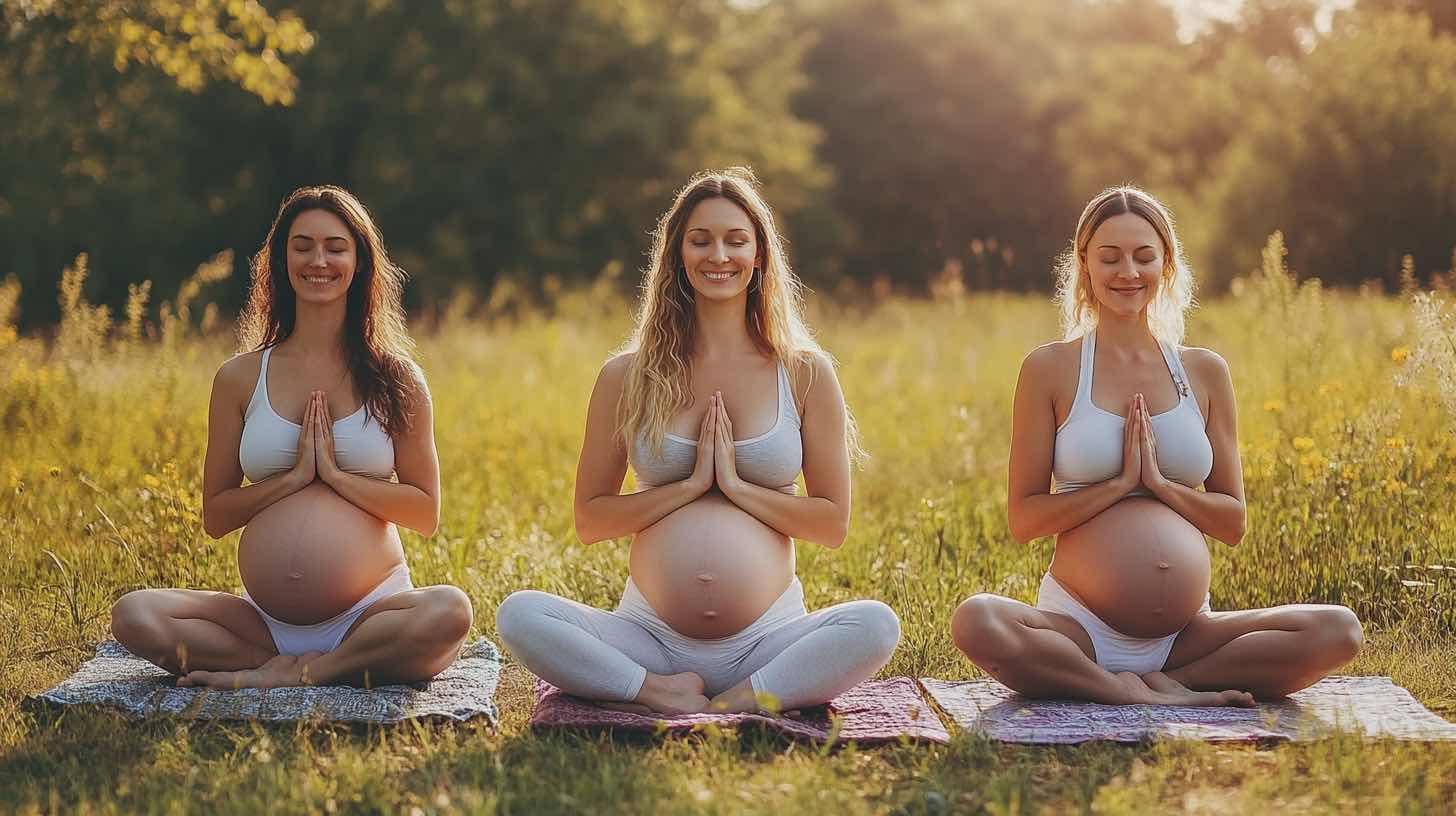 Pränatal Yoga meditation