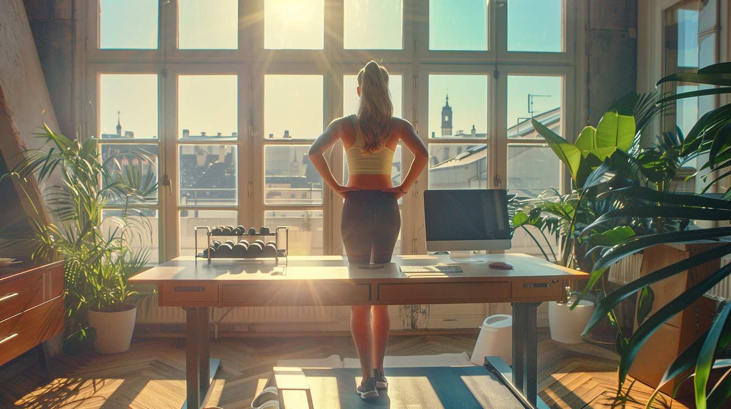 workout im büro